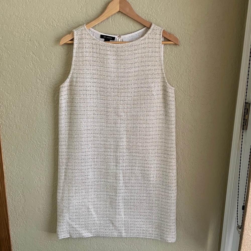 St John elegant shift dress EUC